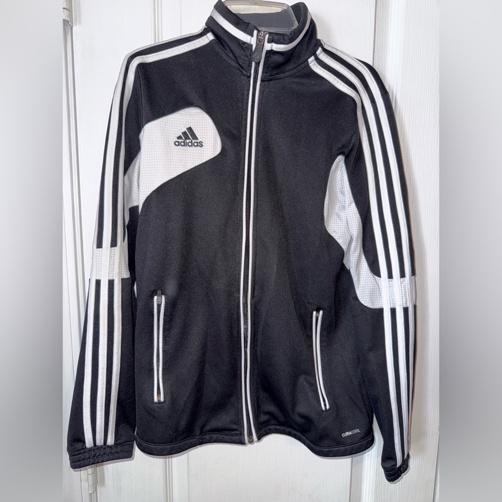 Adidas Climacool Black & White Track Jacket Size S